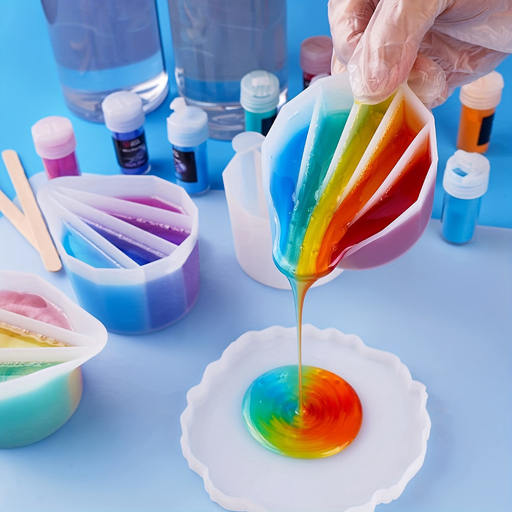 2/3/4/5 Grids Silicone Split C - Mixing Cup Silicone のレビューと価格
