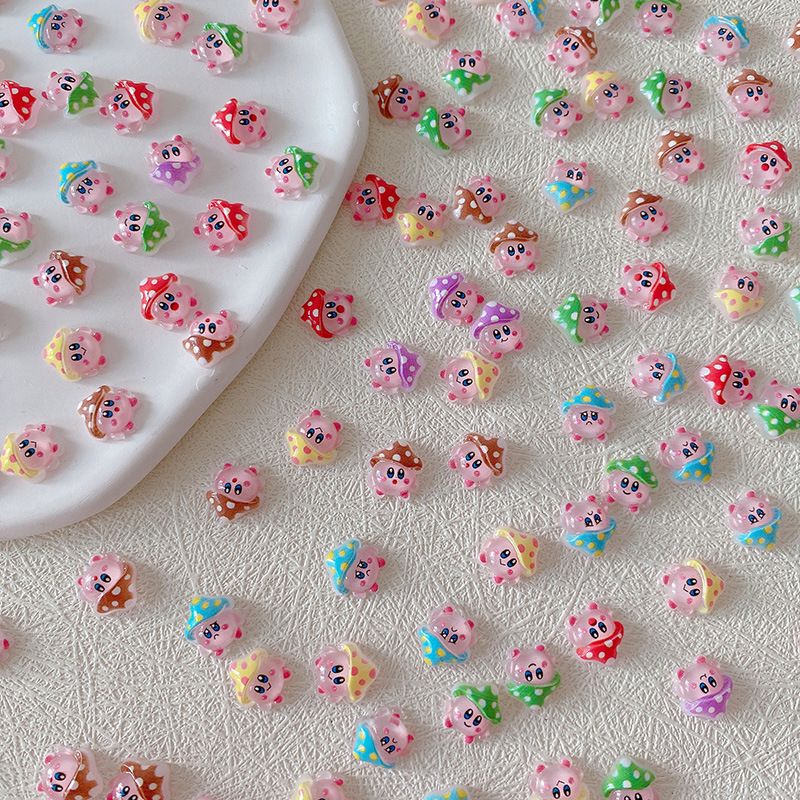 2/10/20pcs Kirby Nail Charms 3 - Resin Crafts のレビューと価格