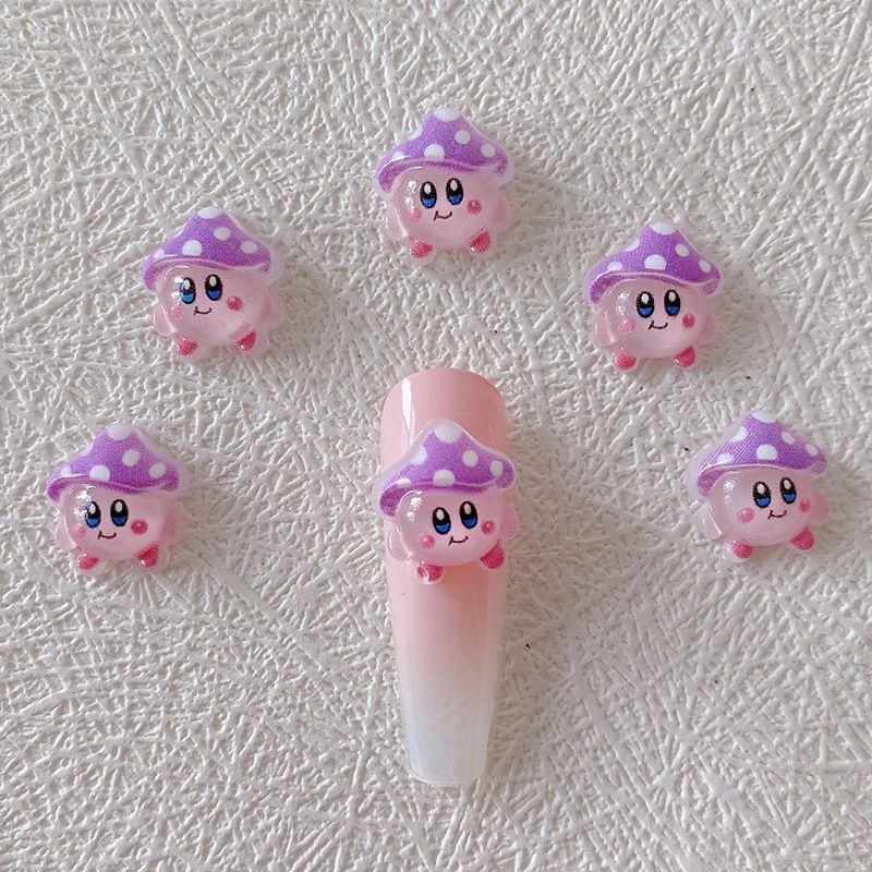 2/10/20pcs Kirby Nail Charms 3 - Resin Crafts のレビューと価格