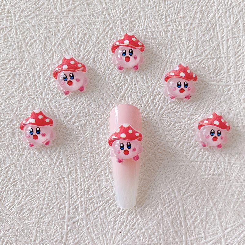 2/10/20pcs Kirby Nail Charms 3 - Resin Crafts のレビューと価格