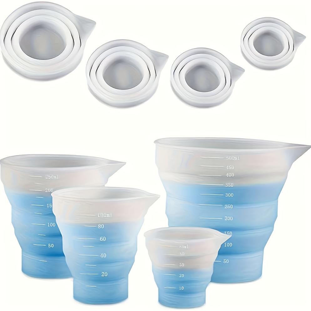 50-500ml Foldable Silicone Mea - Mixing Cup Silicone のレビューと価格