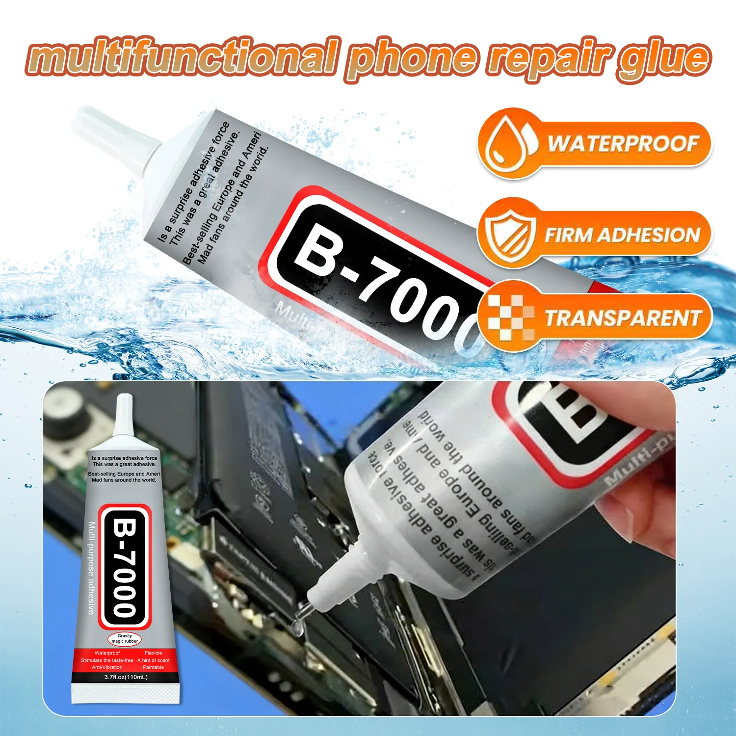 Super Glue B-7000 Loolifl 1-10 - Resin Crafts のレビューと価格