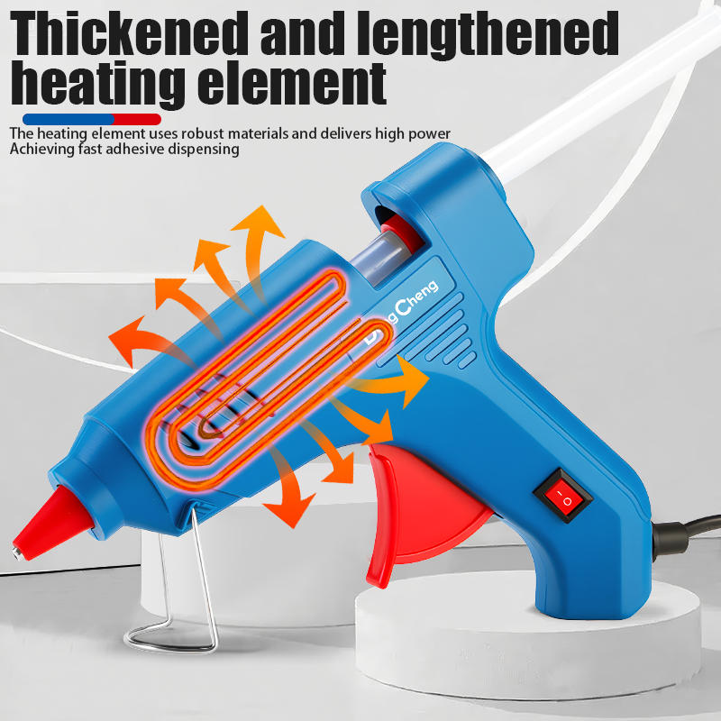 80W Mini Hot Melt Glue Gun DIY - Heat Gun Small のレビューと価格