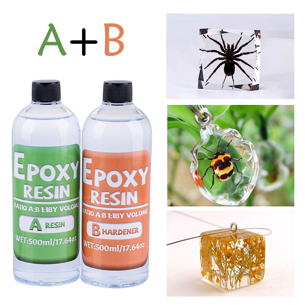 1:1 AB Resin Epoxy Glue Kit Hi - Resin Jewelry Kit のレビューと価格