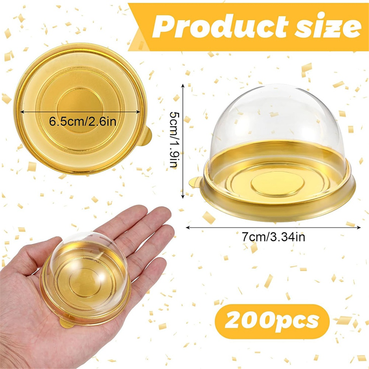 A06K Charcuterie Domes with Li - Dome Mold Clear のレビューと価格