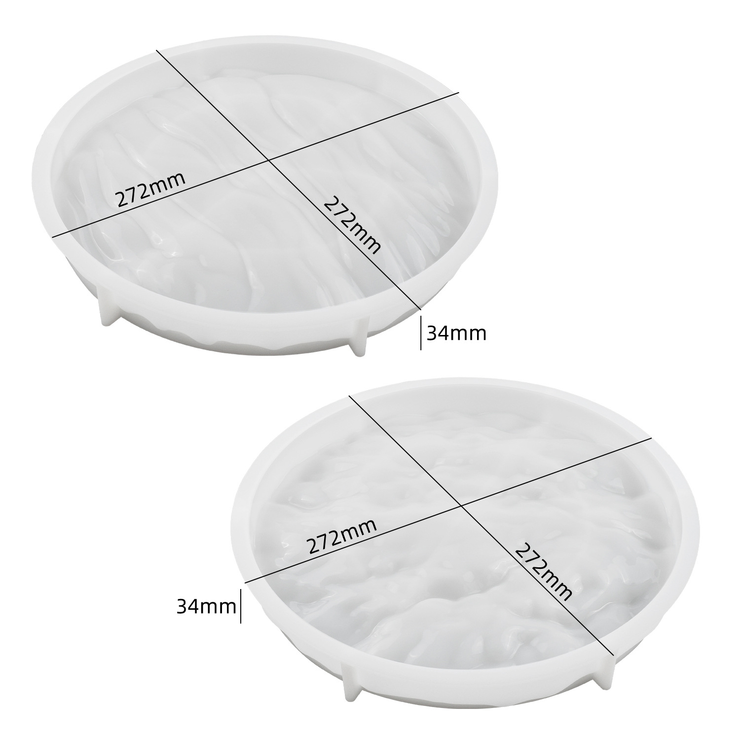 Sea Wave Tray Crystal Epoxy Re - Resin Ocean Wave Mold のレビューと価格
