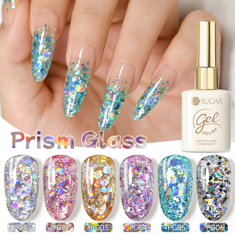 UR SUGAR 6PCS Chunky Glitter G - Resin Glitter Pack のレビューと価格