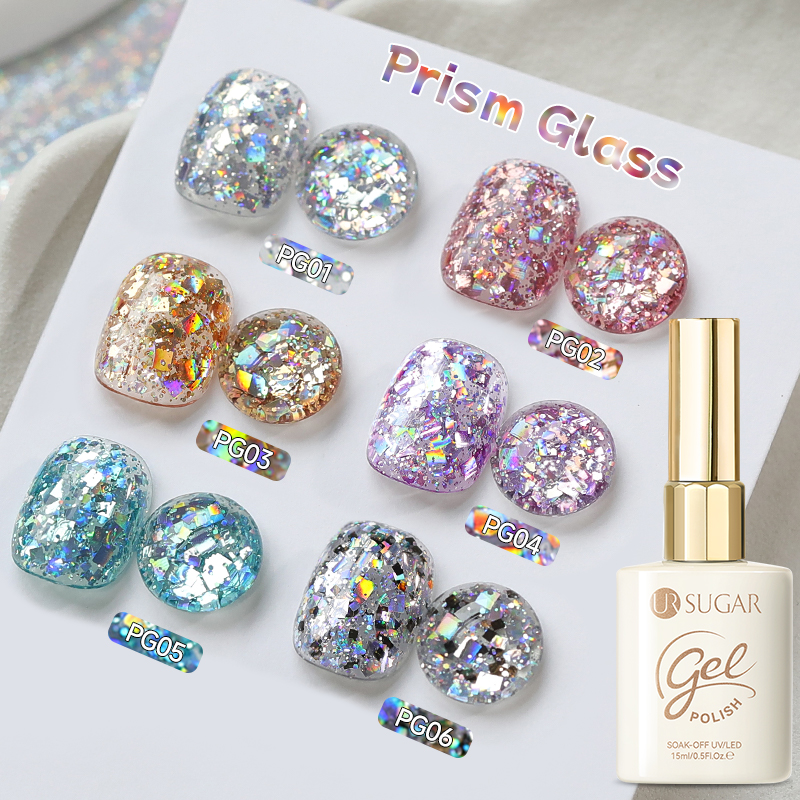 UR SUGAR 6PCS Chunky Glitter G - Resin Glitter Pack のレビューと価格