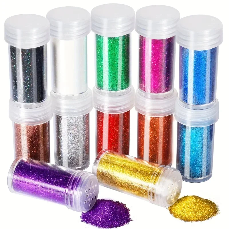 12 Pack Extra Fine Glitter Cra - Resin Glitter Pack のレビューと価格