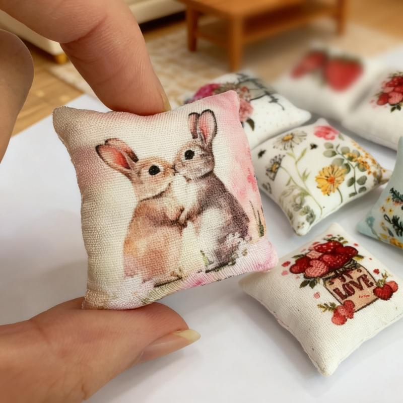 2Pcs Dollhouse Bedroom Sofa Sc - Resin Crafts のレビューと価格