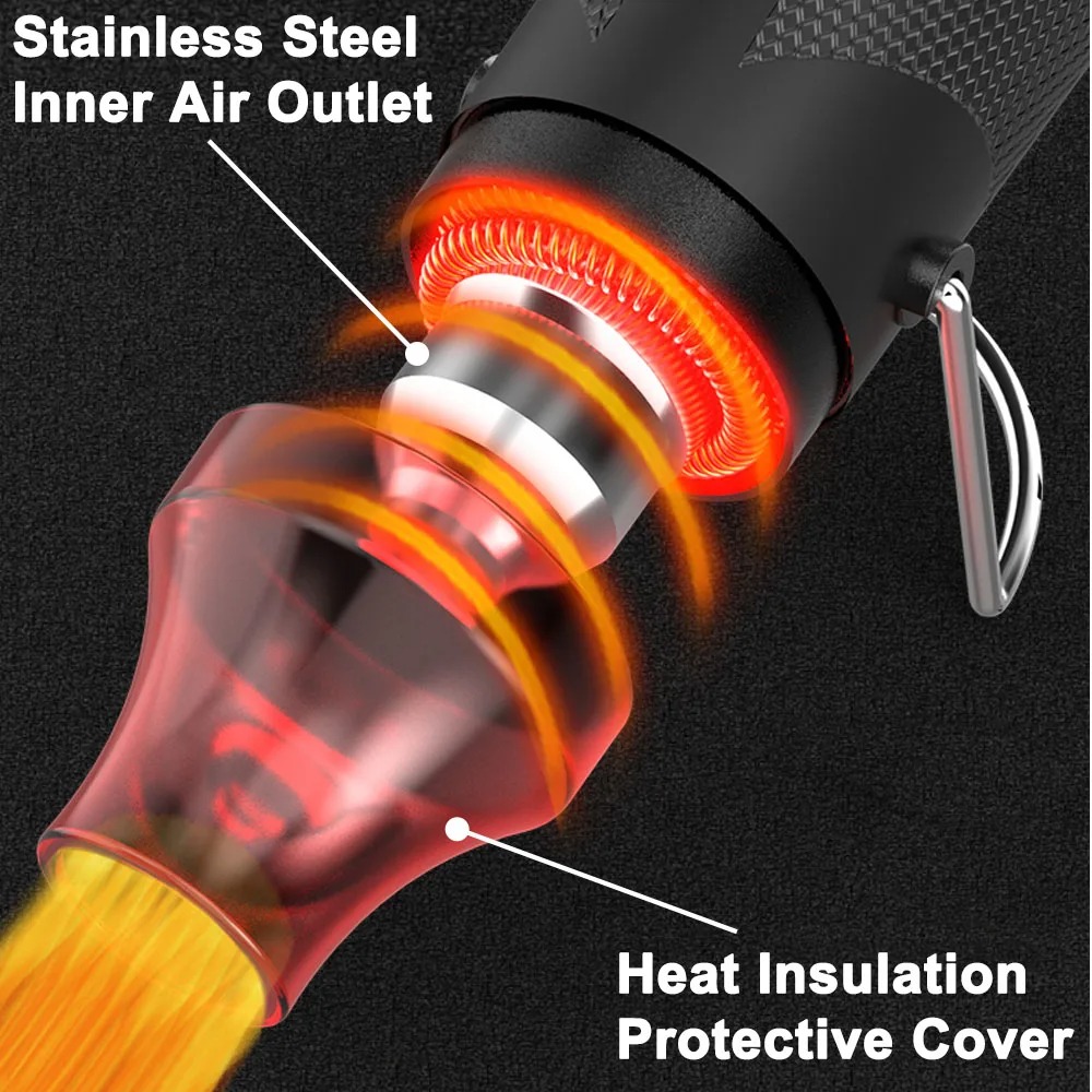 Hot Air Gun Portable Mini Heat - Heat Gun Small のレビューと価格