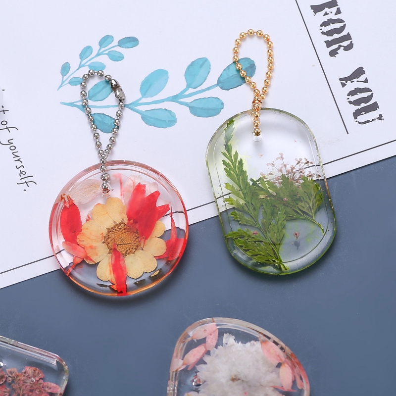 6pcsDried Flowers Real Natural - Flower Preservation Resin のレビューと価格