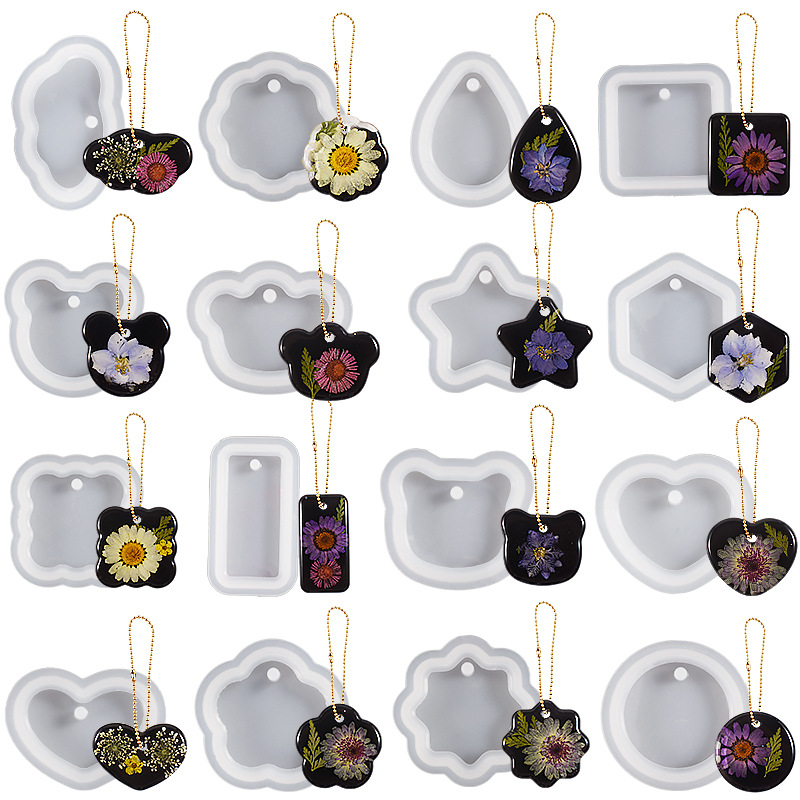 6pcsDried Flowers Real Natural - Flower Preservation Resin のレビューと価格