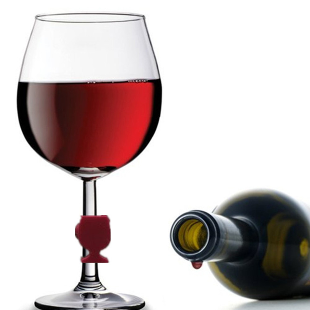 8Pcs Reusable Silicone Wine Gl - Mixing Cup Silicone のレビューと価格