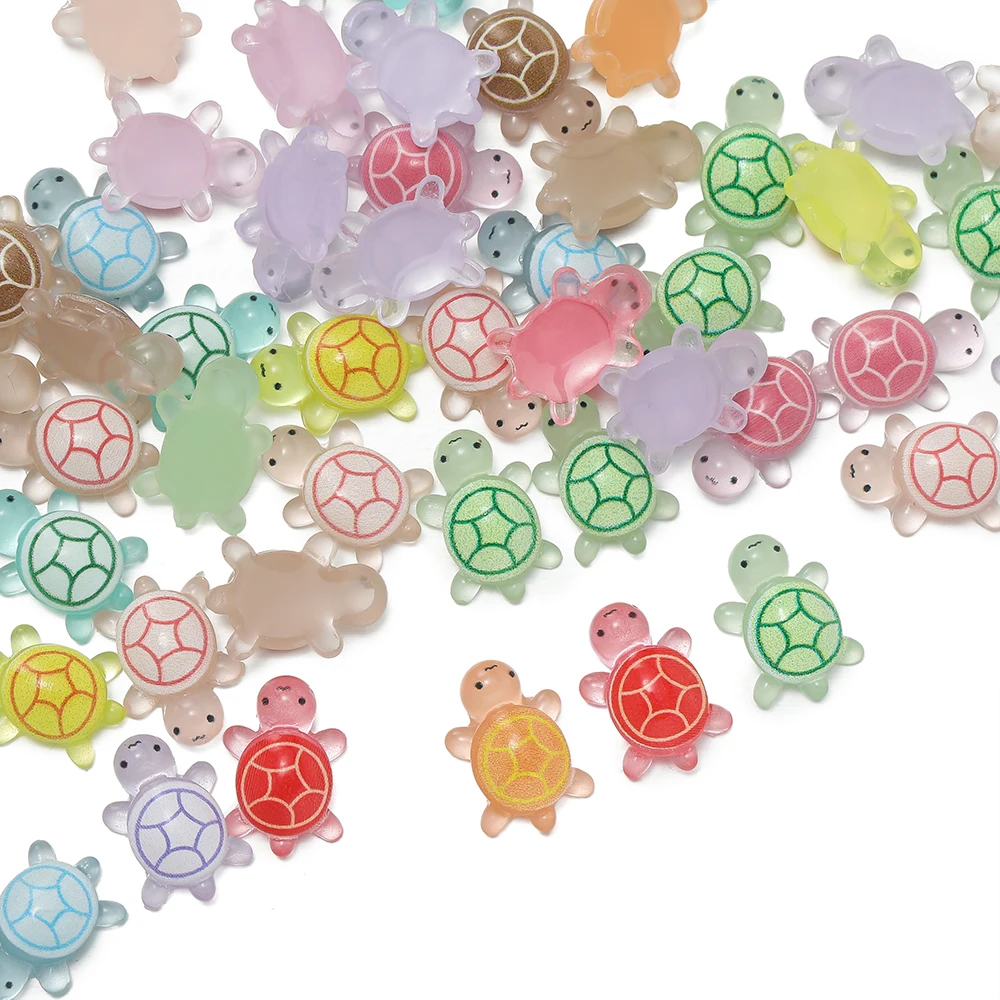 10pcs/lot Mini Resin Sea Turtl - Resin Crafts Diy のレビューと価格