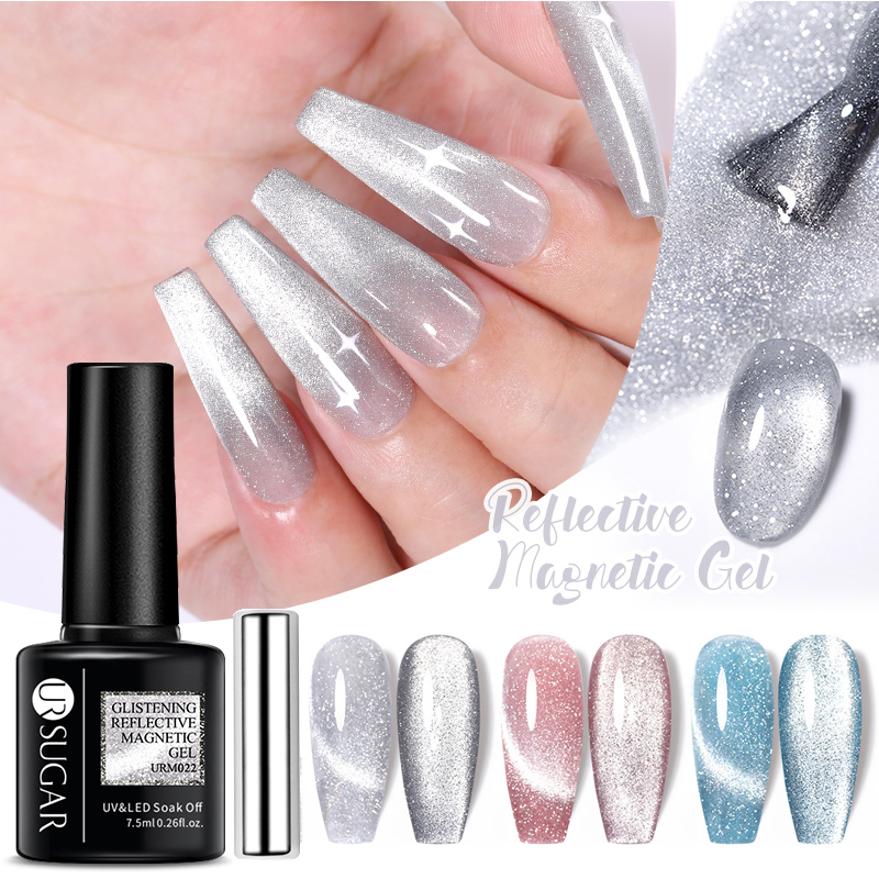 UR SUGAR 4PCS Glitter Cat Magn - Resin Glitter Pack のレビューと価格