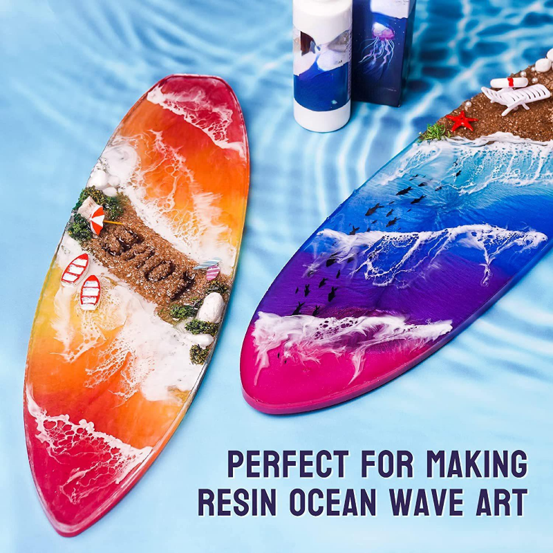 Surfboard Resin Tray Molds Sur - Resin Ocean Wave Mold のレビューと価格