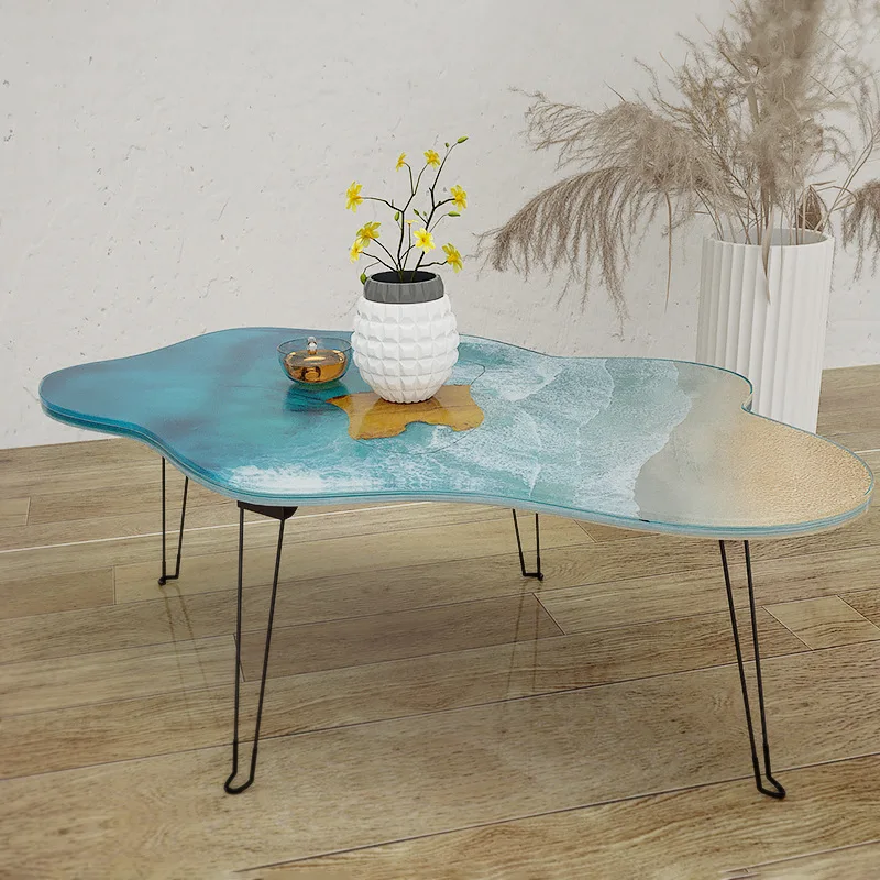 Large 61cm Irregular tray epox - Resin Ocean Wave Mold のレビューと価格