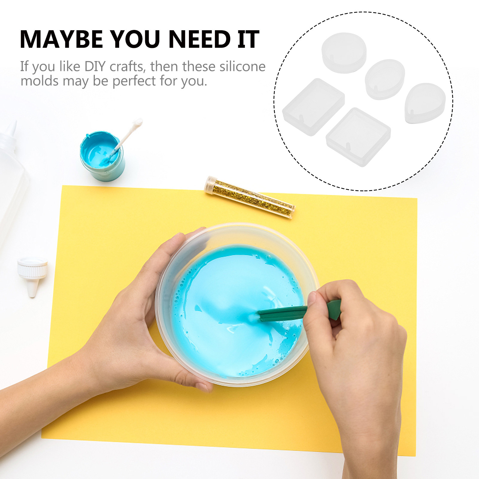 10pcs Diy Keychain Pendant Cha - Resin Crafts のレビューと価格